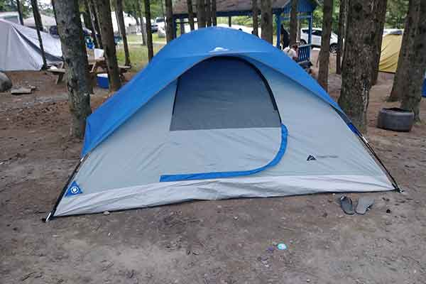 A pretty disastrous attempt at wild camping.